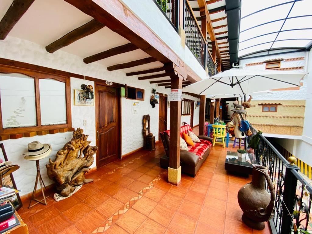 Hotel - Hospederia Villa Palva Villa de Leyva Eksteriør billede